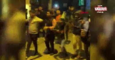 Kumkapı’da sokakta sosyal mesafesiz yılbaşı kutlaması | Video