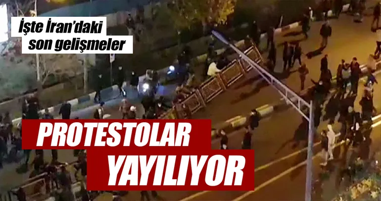 İran'da protestolar yayılıyor, işte son durum...