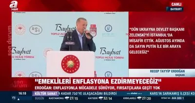 Son Dakika: Başkan Erdoğan’dan Bayburt’ta önemli açıklamalar | Video