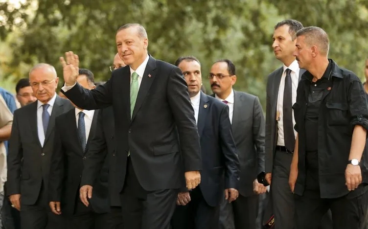 Erdoğan TBMM’de incelemelerde bulunmak üzere Meclis’e gitti