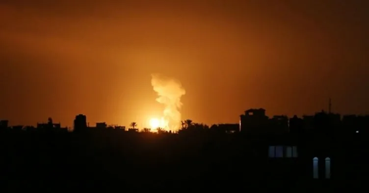 İsrail Gazze’de Hamas’a ait bazı noktaları vurdu
