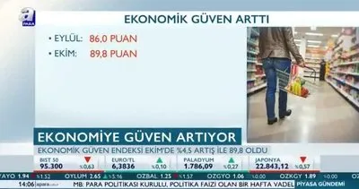 Ekonomiye güven artıyor