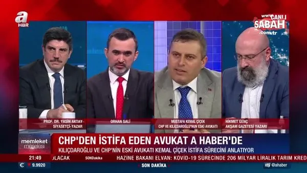 CHP'den istifa eden avukat Mustafa Kemal Çiçek'ten önemli açıklamalar | Video