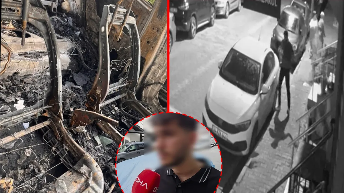 Esenyurt’ta dehşete düşüren anlar! Tartıştığı eniştesi aracını kundakladı: ‘Bina ile beraber beni de yakacağını söylüyor’ Esenyurt’ta dehşete düşüren anlar! Tartıştığı eniştesi aracını kundakladı: ‘Bina ile beraber beni de yakacağını söylüyor’