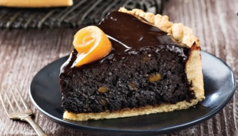 Portakall� ve f�nd�kl� tart kek