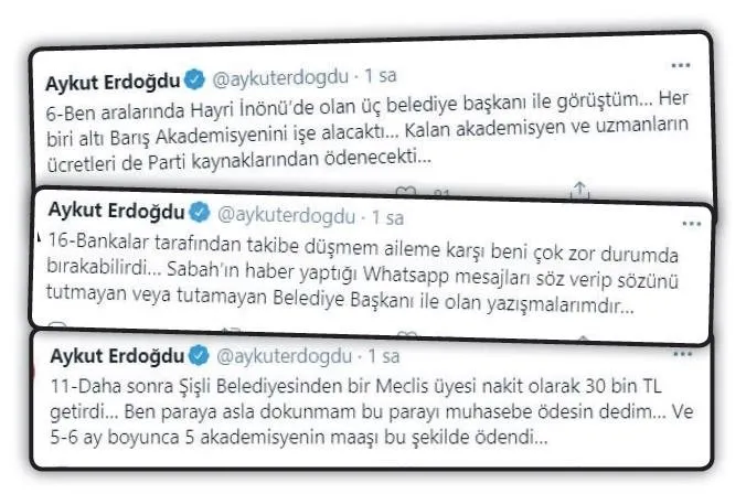 Son dakika | CHP'li belediyeleri haraca bağlayan Aykut Erdoğdu kirli çarkı itiraf etti