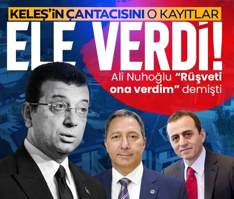 SON DAKİKA | Ali Nuhoğlu rüşveti ona verdim demişti! Fatih Keleş’in çantacısını ortak baz vePTS kayıtları ele verdi