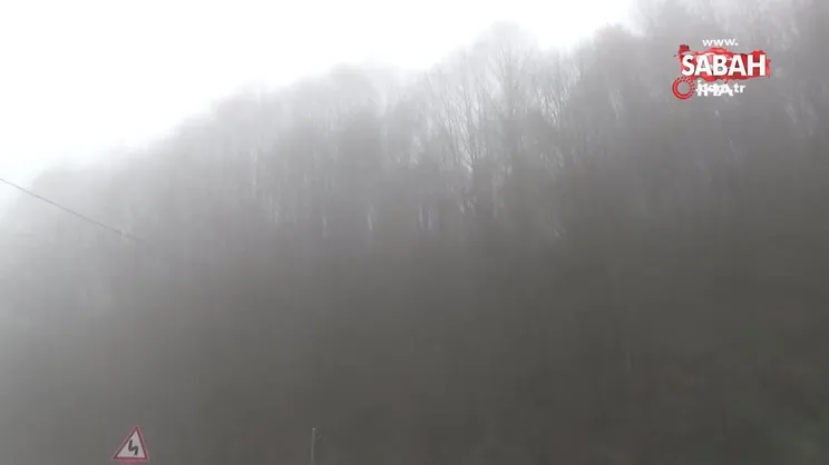 Meteoroloji uyarmıştı! Bolu Dağı'nda kar yağışı başladı | Video