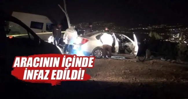 İzmir’de otomobilde infaz