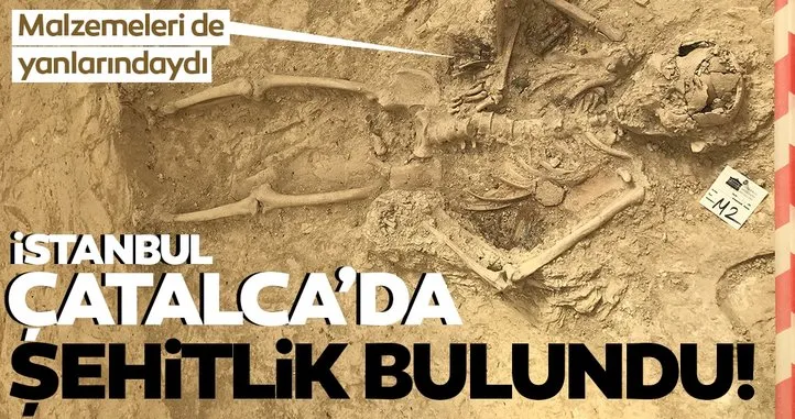 Tarihe geçecek son dakika haberi: 86. alay şehitleri Çatalca'daki kazılarda bulundu