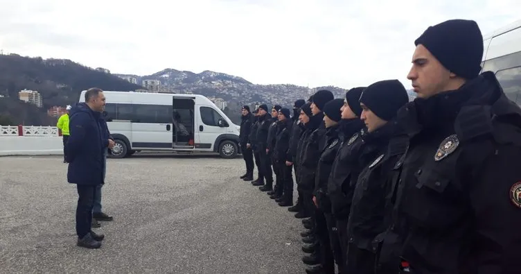 Zonguldak Emniyeti seferber oldu