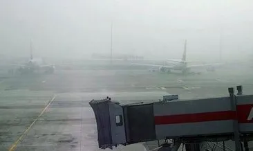 Ordu-Giresun Havalimanı’nda ulaşıma sis engeli