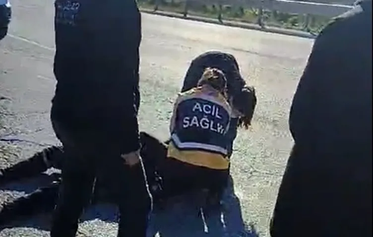 Motosiklet şerit değiştiren araçla çarpıştı: 1 çocuk babası adam hayatını kaybetti!