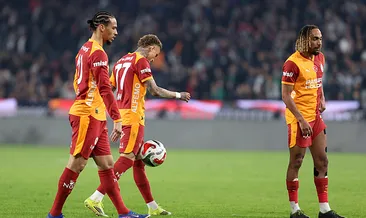 Galatasaray ligde 10 maç sonra kaybetti
