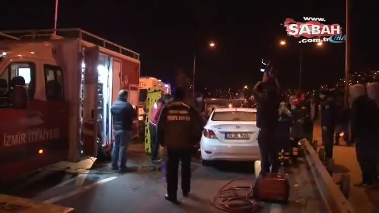 Ters yöne giren otomobil dehşet saçtı: 4 yaralı