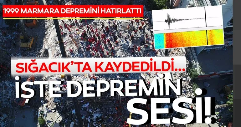 Son dakika haberi: İzmir'deki deprem sırasında ortaya çıkan sesler kaydedildi! 1999'daki Marmara Depremini hatırlattı..
