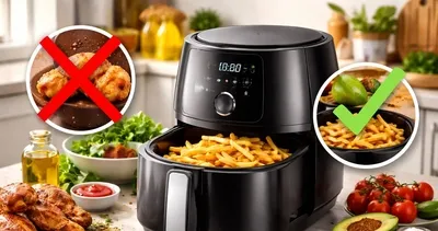 Airfryer Kullanırken Sakın Bunu Yapmayın! Meğer Herkes Yanlış Biliyormuş: İşte 8 Altın Kural