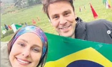 Dağ maratonuna Jessica da katıldı