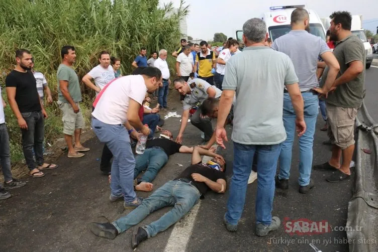 Aydın’da işçi otobüsü devrildi: 1’i ağır 20 yaralı!