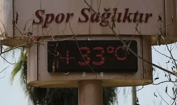 Adana’da termometreler 33 dereceyi gördü #adana