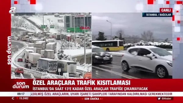 SON DAKİKA: İstanbul Valiliği açıkladı: Özel araçlara trafik kısıtlaması! | Video