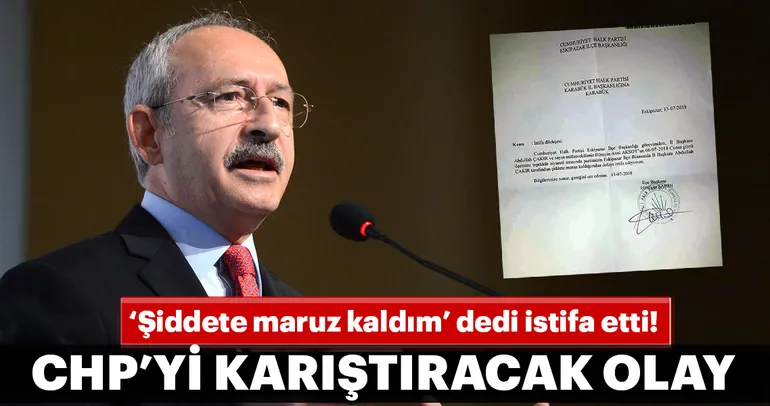 CHP'yi karıştıracak dayak olayı