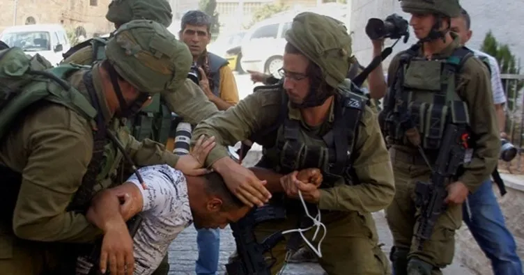 İsrail güçleri son iki günde 100 Filistinliyi gözaltına aldı