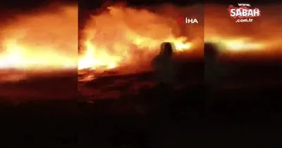 Mardin OSB’de çıkan yangın TOMA ve itfaiye ekiplerince söndürüldü | Video