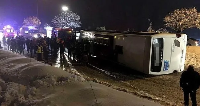 Bartın’da yolcu otobüsü devrildi: 2 ölü, 6 yaralı