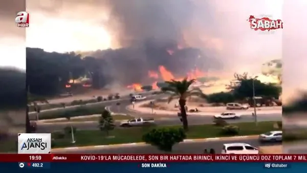 3 ilde yangınlar devam ediyor! Muğla'da alevler korkutucu boyutta, vatandaşlar tahliye ediliyor