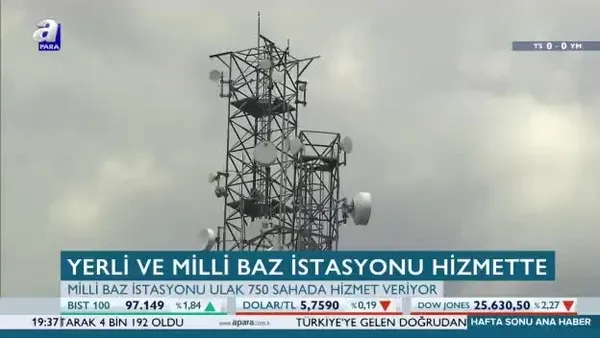 Yerli ve milli baz istasyonu hizmette