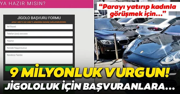 Son dakika haberi: Dolandırıcılığın böylesi! Jigololuk için internete ilan veriyorlardı... 9 milyon TL'lik vurgun yaptılar