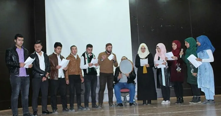 Suriyeli ve İranlı öğrencilerin etkinliği büyük ilgi gördü