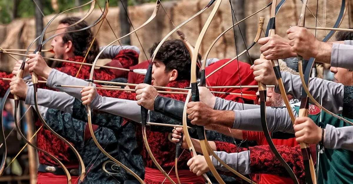 Etnospor Kultur Festivali Nde Cocuk Okcularin Mucadelesi Nefes Kesecek Son Dakika Haberler