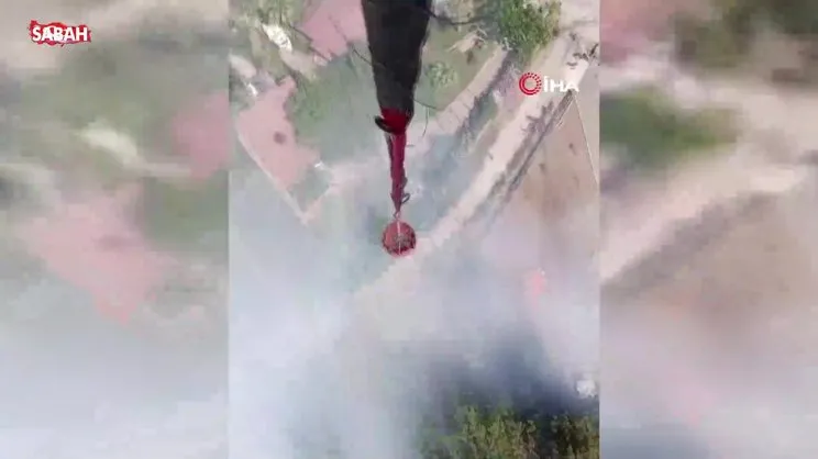 SON DAKİKA! Marmaris’te orman yangını | Video