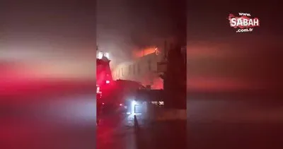 Gebze’de fabrika yangını: 200 güvercin telef oldu