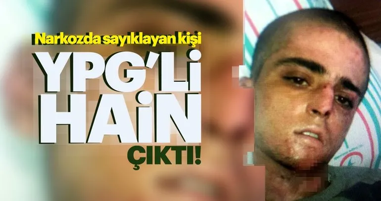 YPG'li teröristi narkoz ele verdi'
