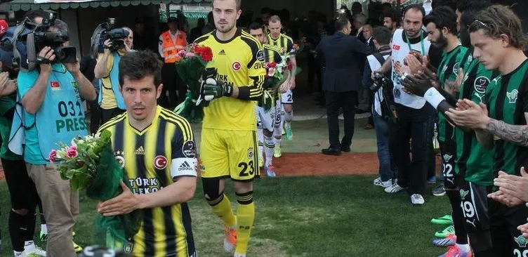 Akhisar Belediyespor’da Fenerbahçe’ye jest