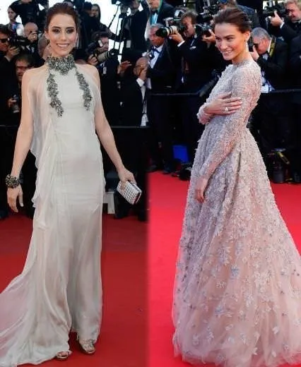 Cansu Dere ile Saadet Işıl Aksoy Cannes Film Festivali’ne katıldı