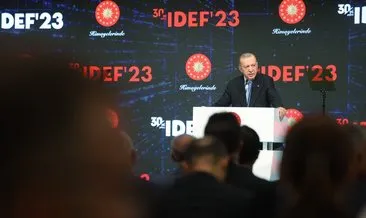SON DAKİKA | İDEF sektöre damga vurdu!  Başkan Erdoğan açıkladı: Yıl sonu hedefimiz 6 milyar dolar