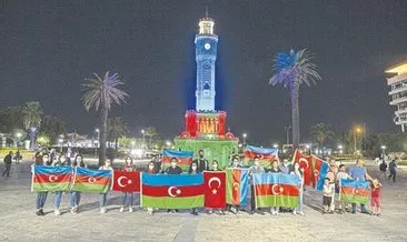 İzmırlıler Azerbaycan ıçın toplandı