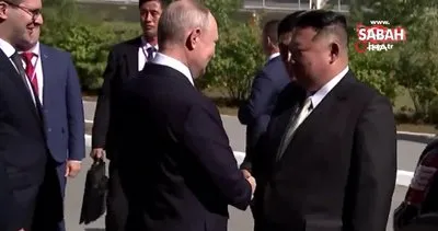 Putin, Kuzey Kore lideri Kim ile bir araya geldi | Video