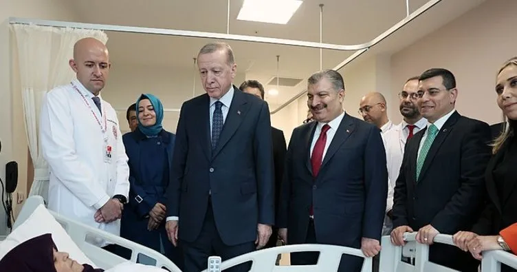 Başkan Erdoğan’dan Antalya Şehir Hastanesinde tedavi gören hastalara ziyaret