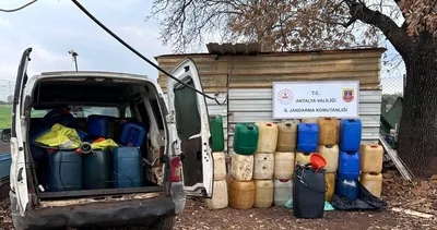 Antalya’da kaçak akaryakıt operasyonu