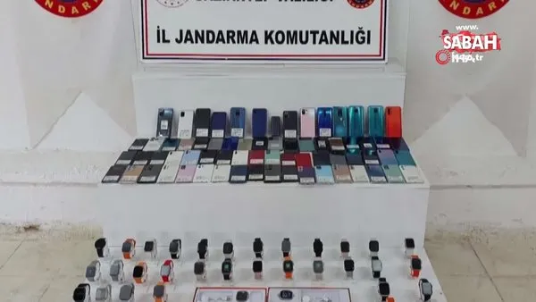 Gaziantep'te 1 milyon lira değerinde kaçak telefon ele geçirildi | Video