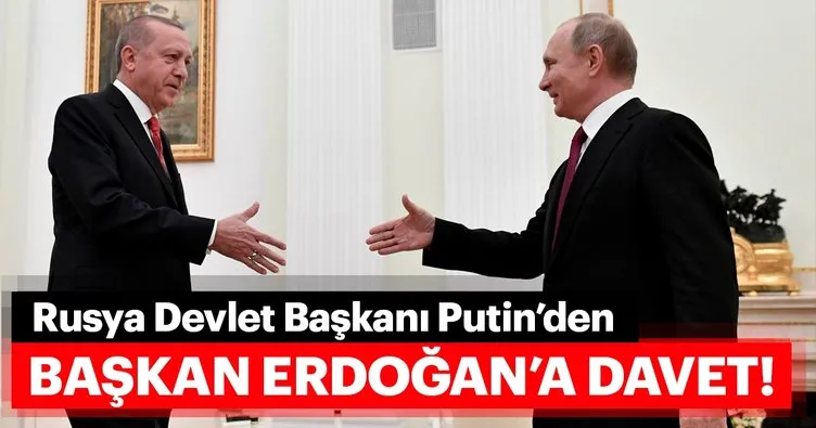 Rusya Devlet Başkanı Putin Cumhurbaşkanı Erdoğan’ı Kırım’daki camii açılışına davet etti