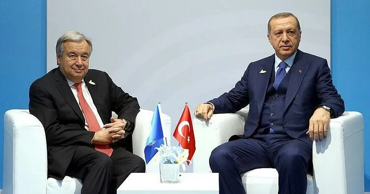 BM Genel Sekreteri Guterres, Başkan Erdoğan’ı tebrik etti