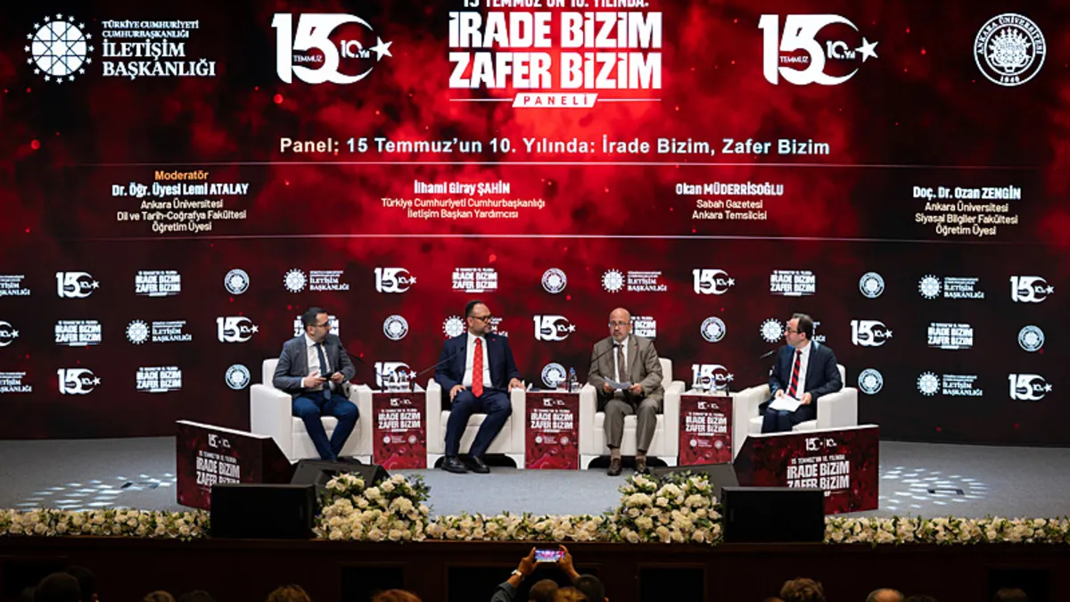 İletişim Başkanlığından “15 Temmuz’un 10. Yılında: İrade Bizim Zafer Bizim” paneli İletişim Başkanlığından “15 Temmuz’un 10. Yılında: İrade Bizim Zafer Bizim” paneli