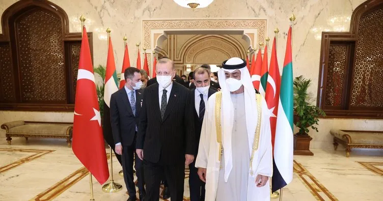 Başkan Erdoğan BAE’de resmi törenle karşılandı