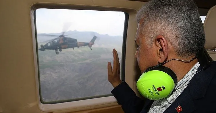 Başbakan Yıldırım’dan Atak helikopterine selam